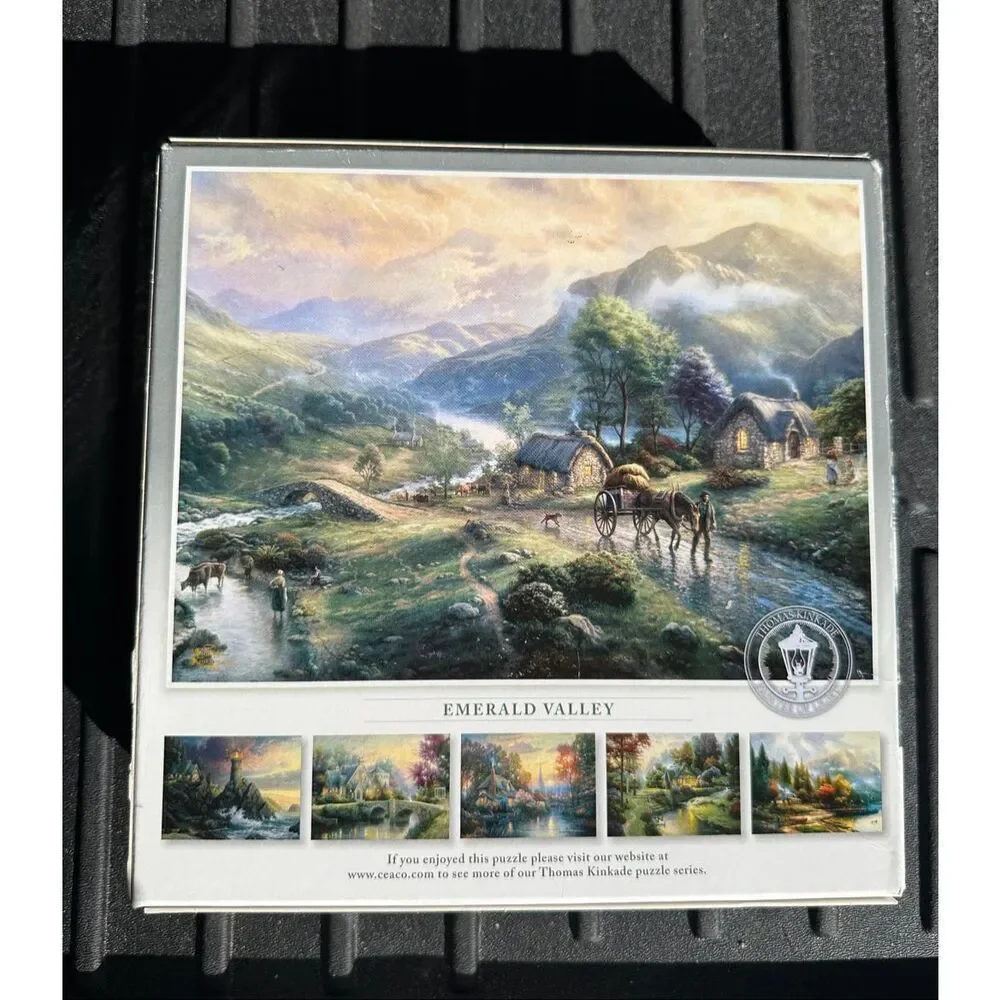 Thomas Kincade hometown memories emerald valley puzzles 1000 pc